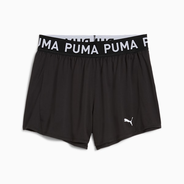 PUMA STRONG 3" Knit Shorts Women, PUMA Black, extralarge-GBR